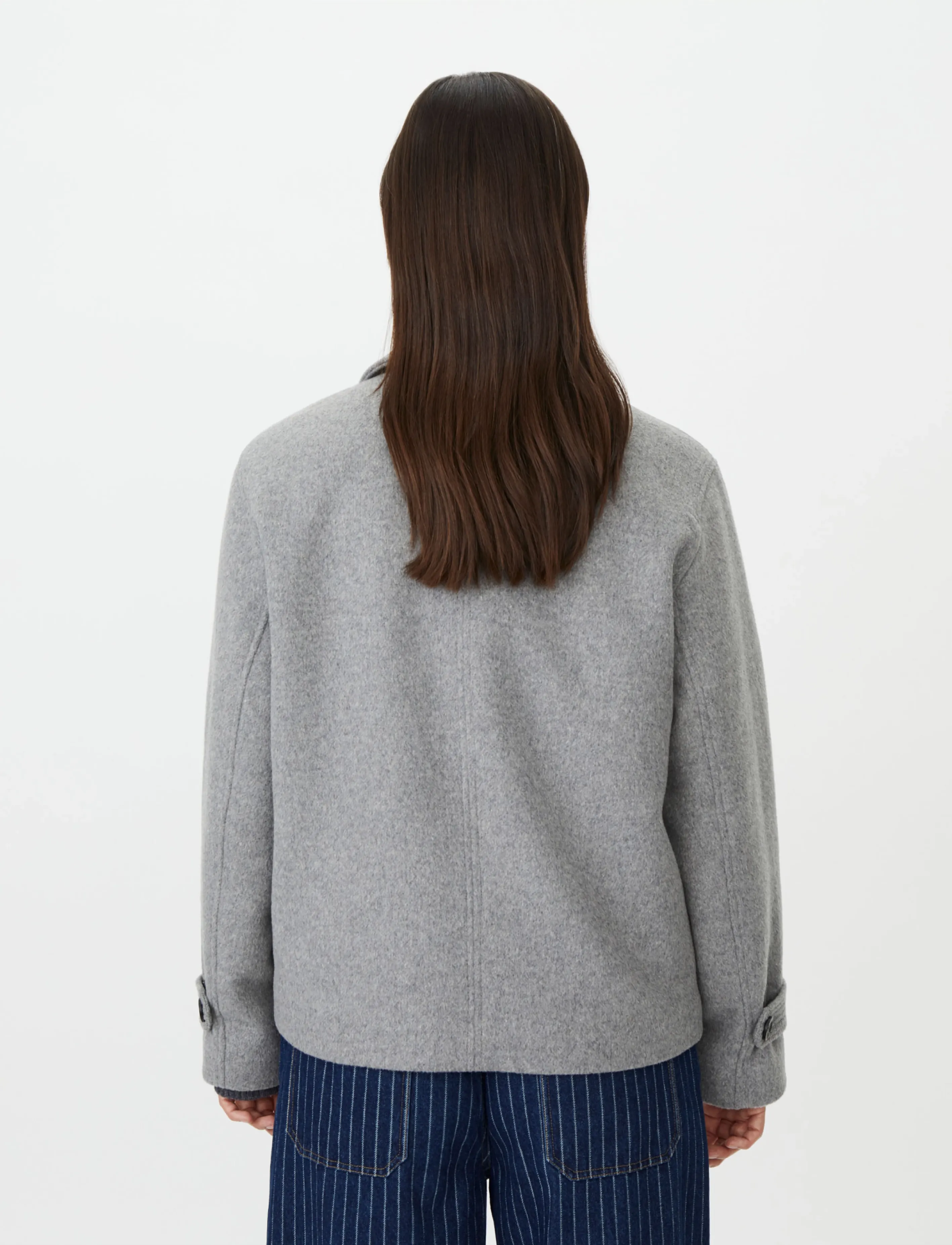 Masai - MaTylvora - wool jackets - m. grey mel. - 3
