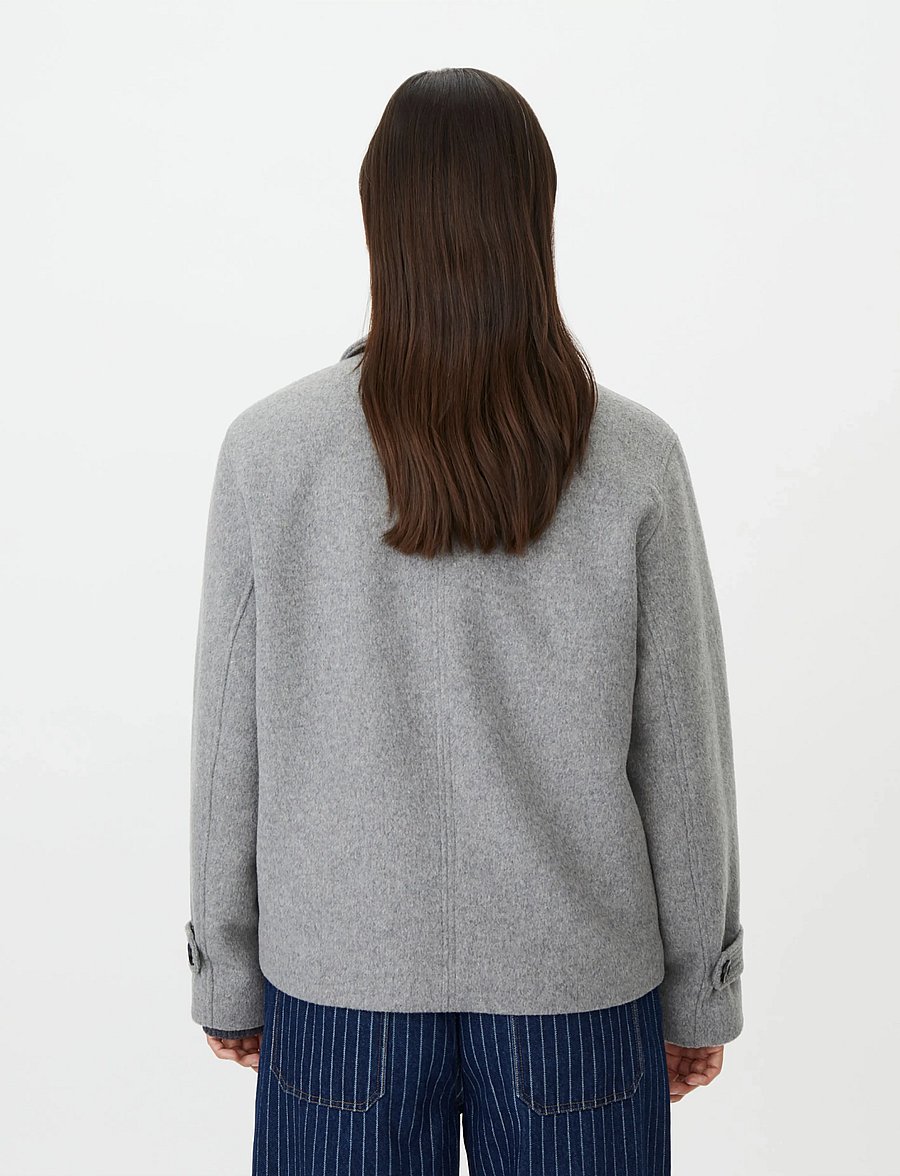 Masai - MaTylvora - wool jackets - m. grey mel. - 3