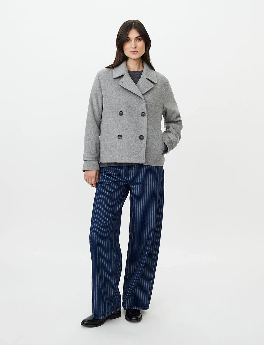 Masai - MaTylvora - wool jackets - m. grey mel. - 5