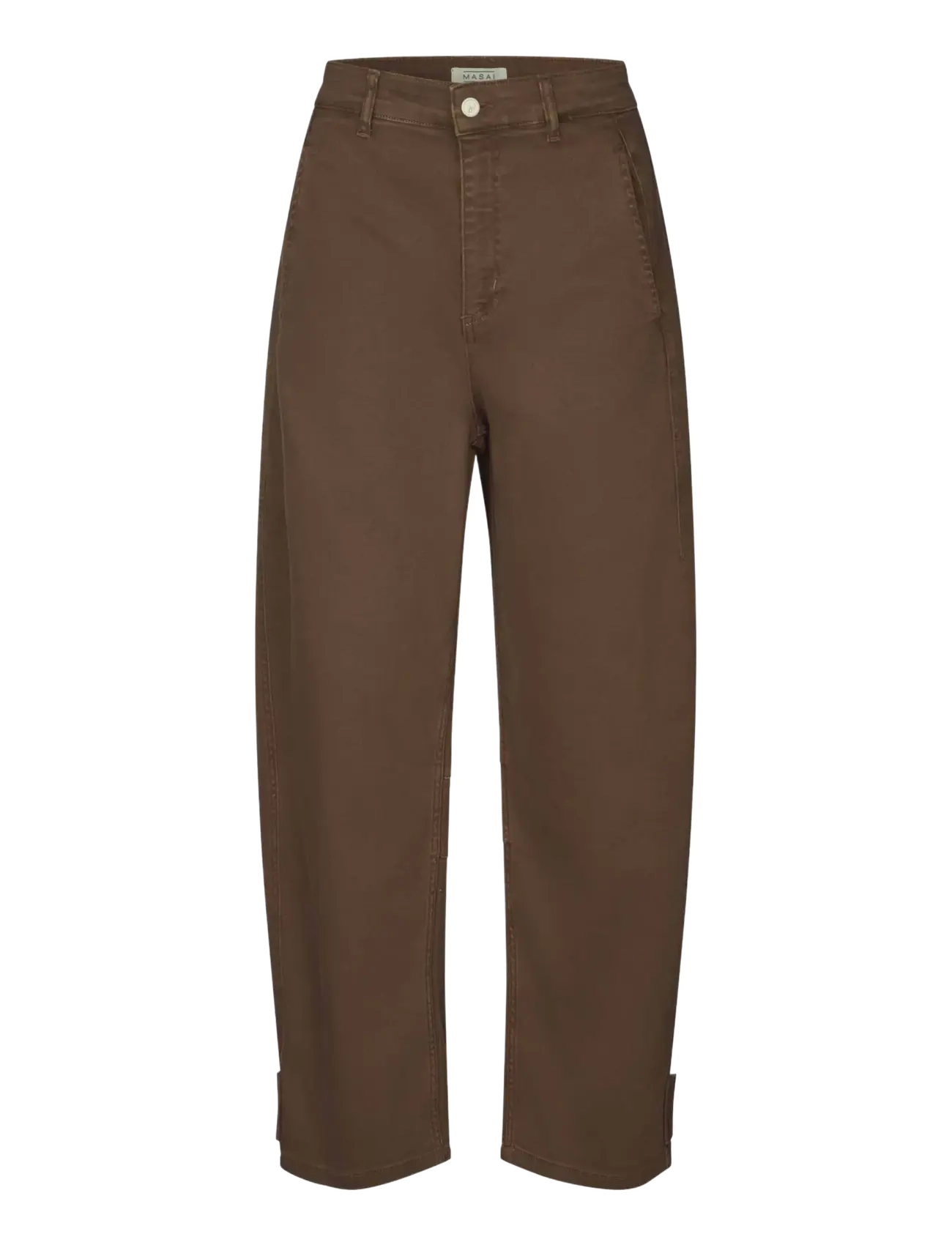 Masai MaPenyra - Bukser - SLATE BLACK / brown