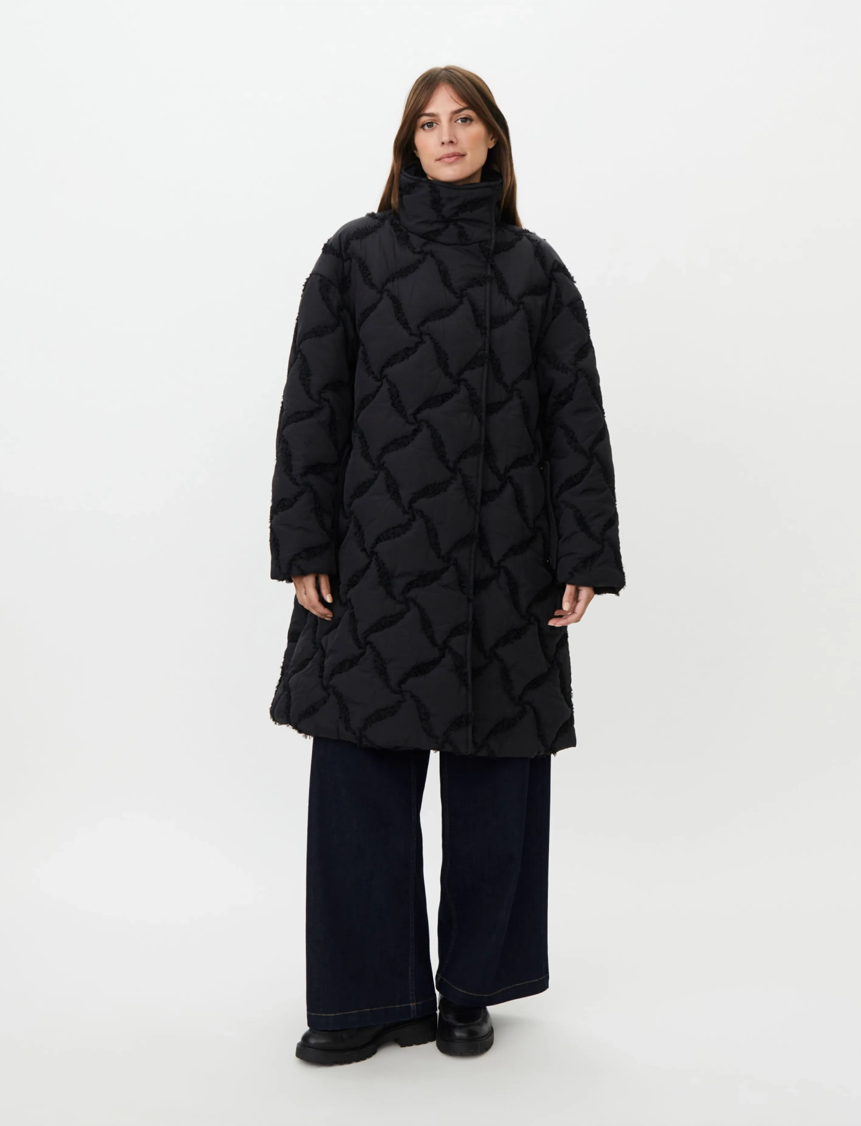 Masai MaTynessa - Coats - BLACK / black