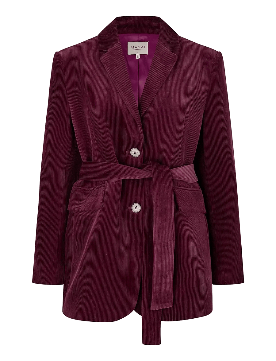Masai - MaJavera - belted blazers - fig - 0
