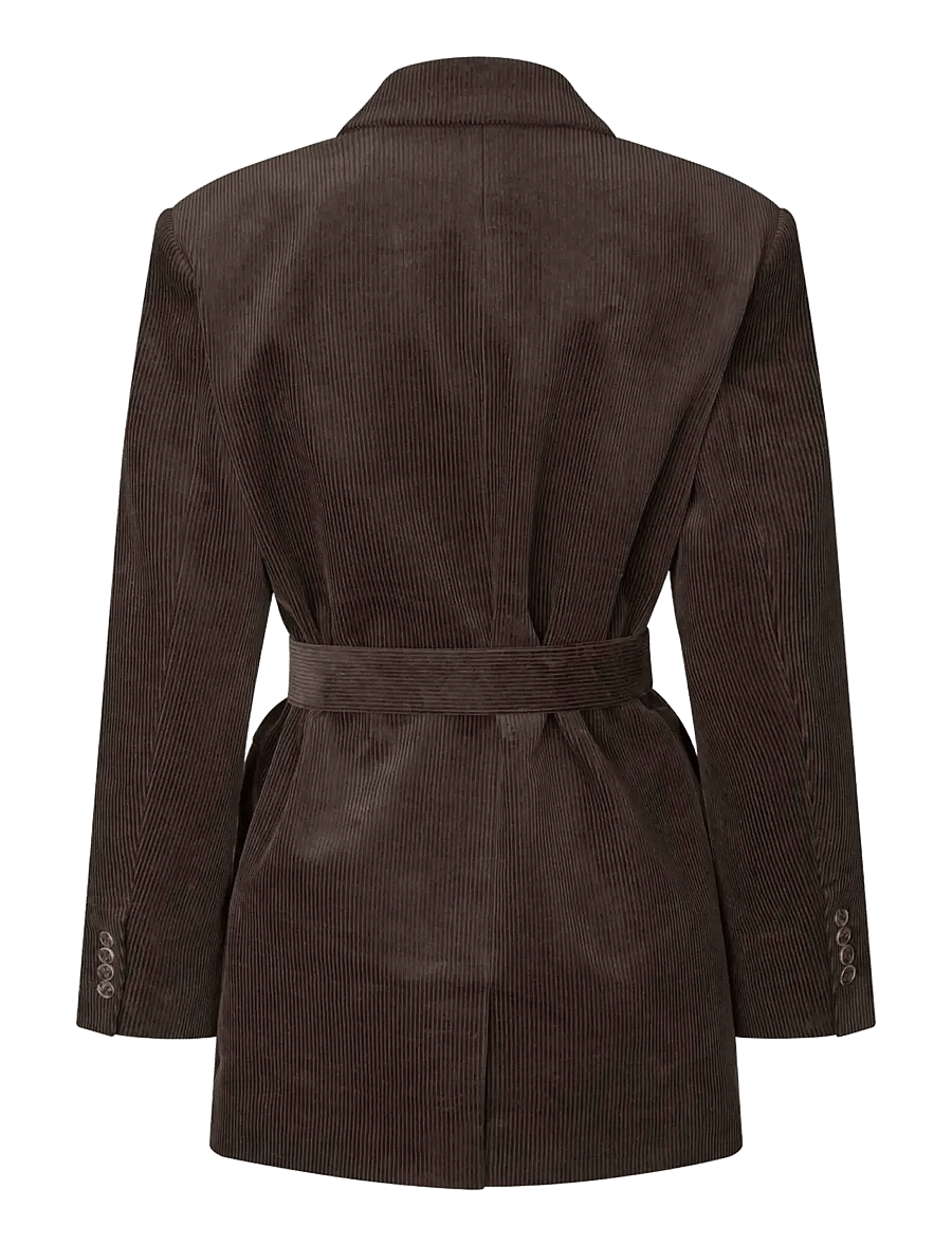 Masai - MaJavera - belted blazers - slate black - 1