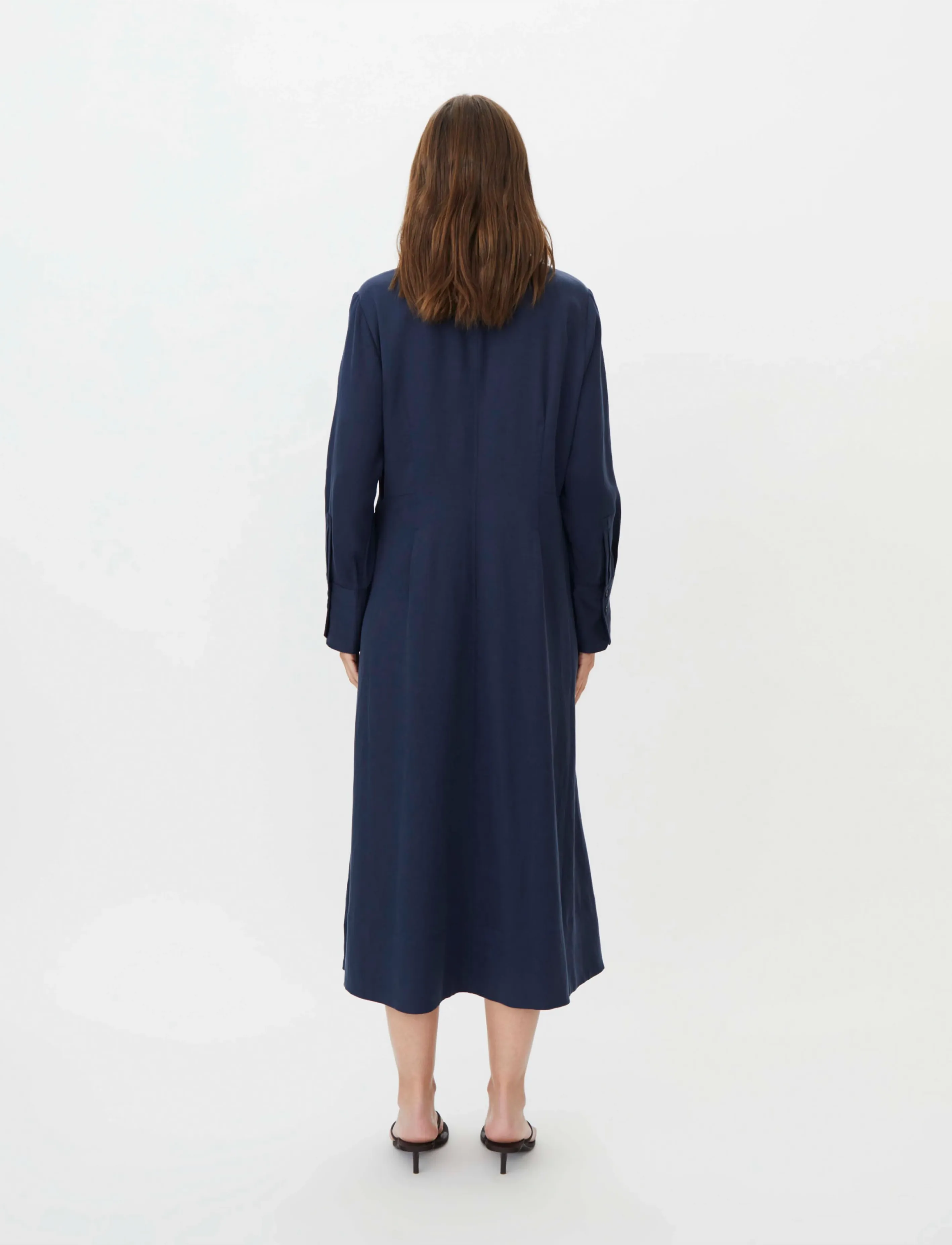 Masai - MaNysandra - skjortekjoler - dress blue - 3