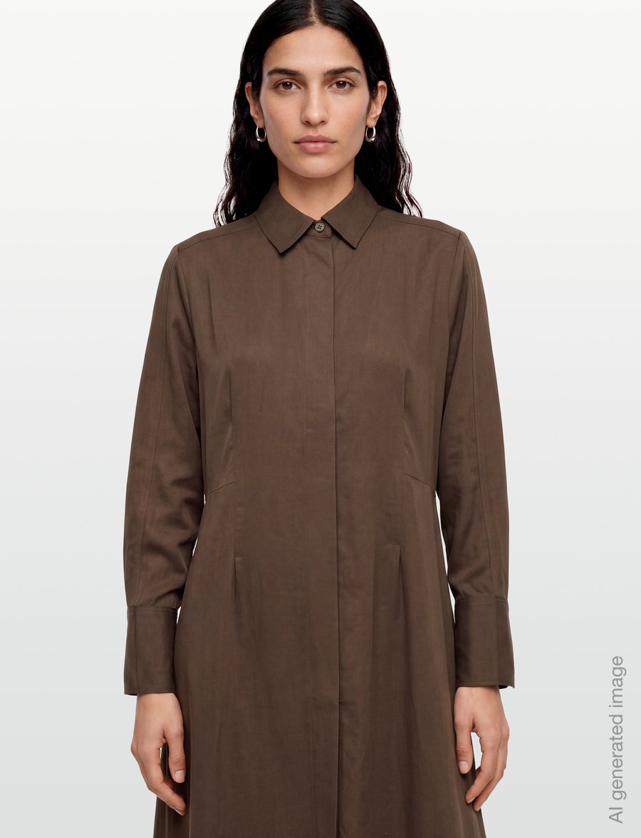 Masai - MaNysandra - skjortklänningar - slate black - 3
