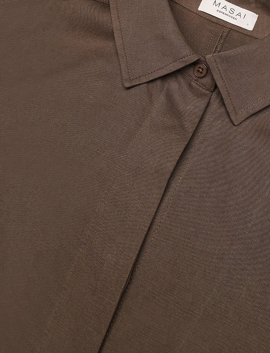 Masai - MaNysandra - shirt dresses - slate black - 2