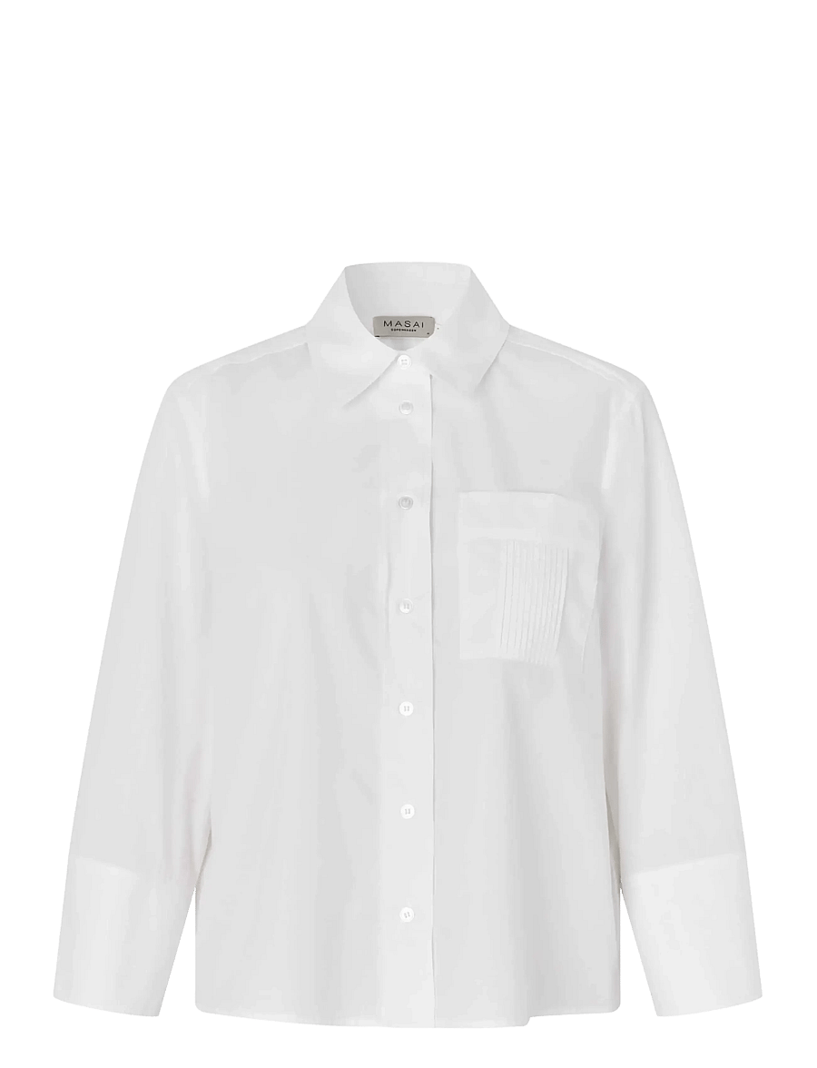 Masai - MaIvra - langærmede skjorter - white - 0
