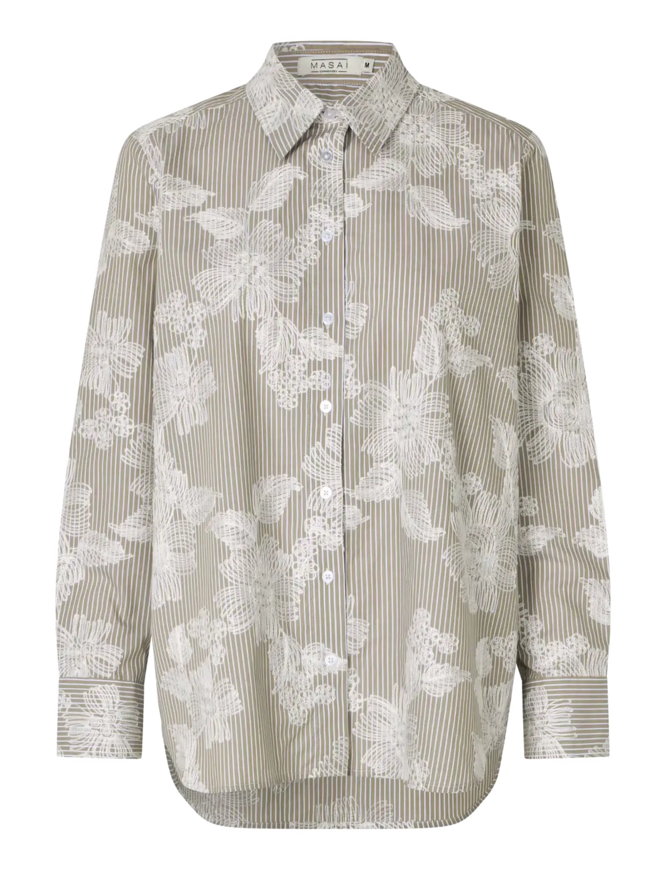 Masai MaIlyra - Long-sleeved shirts - FENNEL SEED / khaki/green