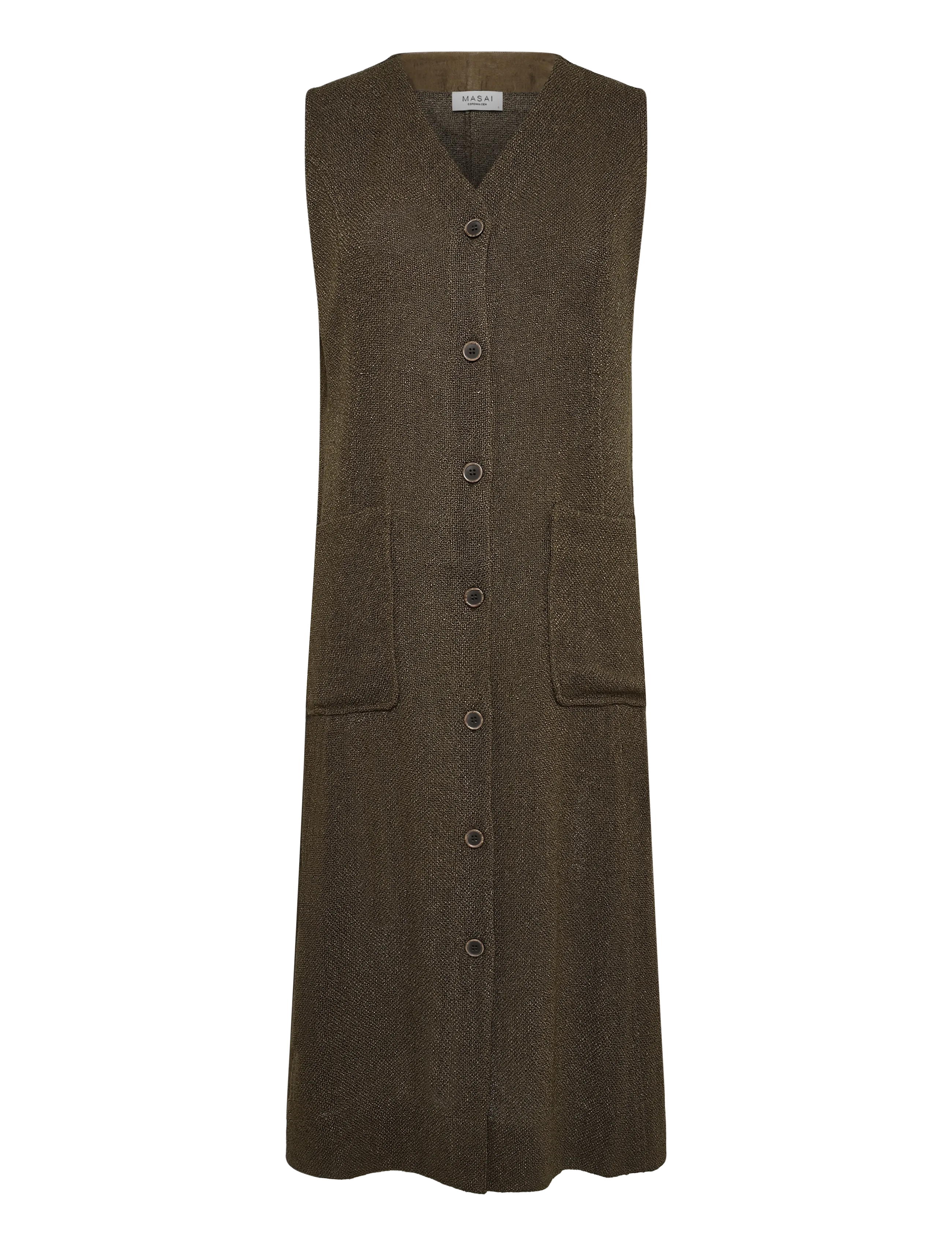 Masai MaNoreni - Kjoler - SLATE BLACK / khaki/green