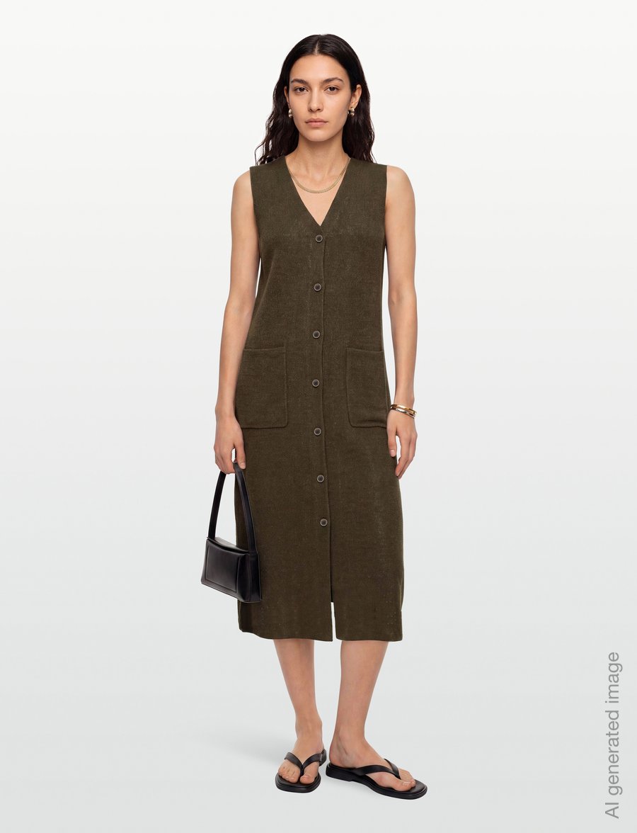 Masai - MaNoreni - strickkleider - slate black - 0