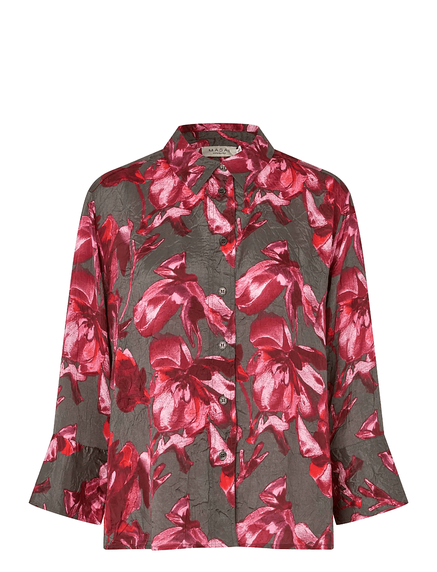 Masai - MaIlonka - langärmlige hemden - tibetan red - 0