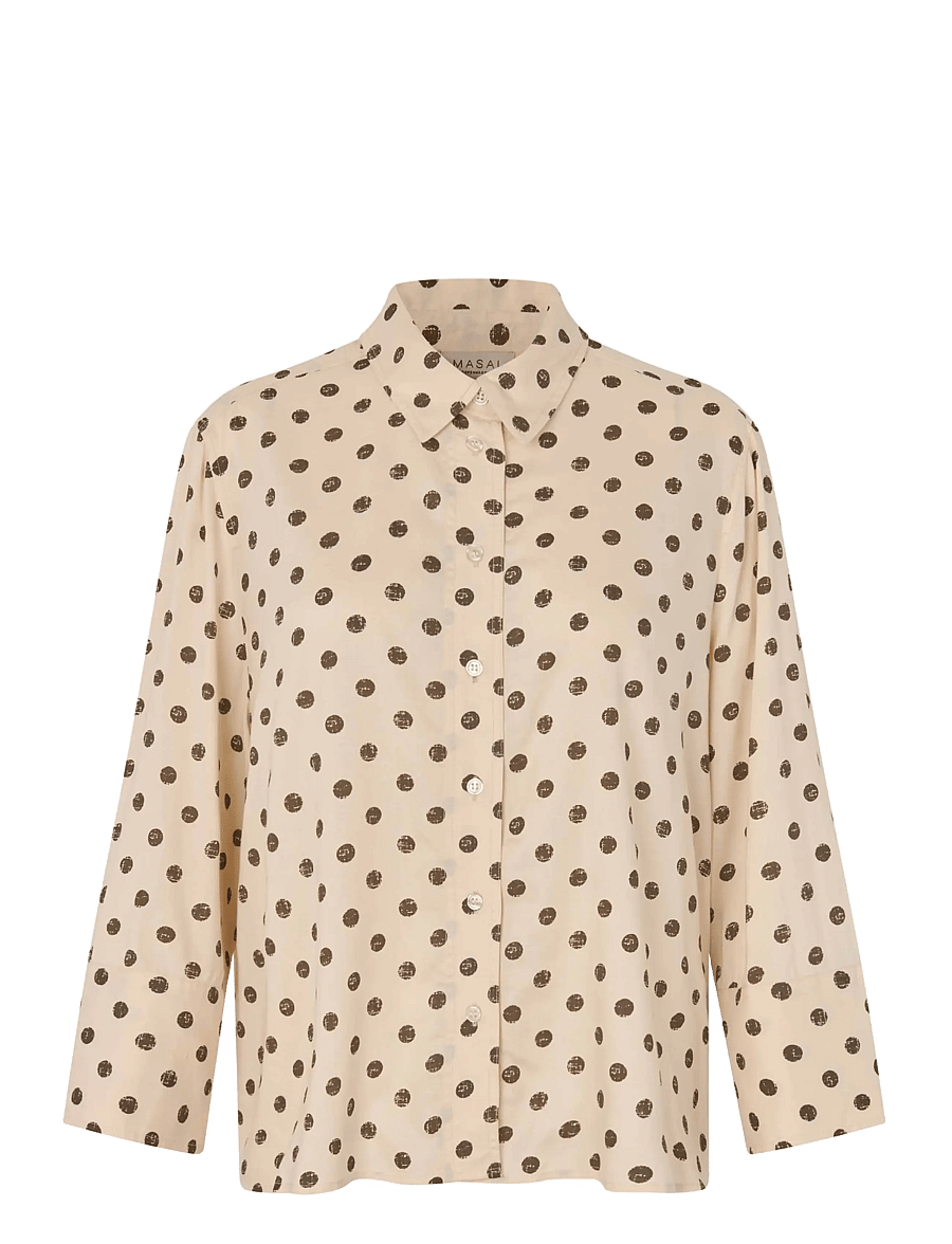 Masai - MaIlonka - langärmlige hemden - fog - 0