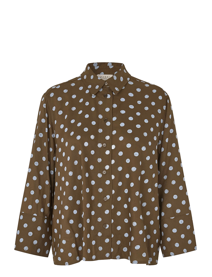 Masai - MaIlonka - langärmlige hemden - slate black - 1