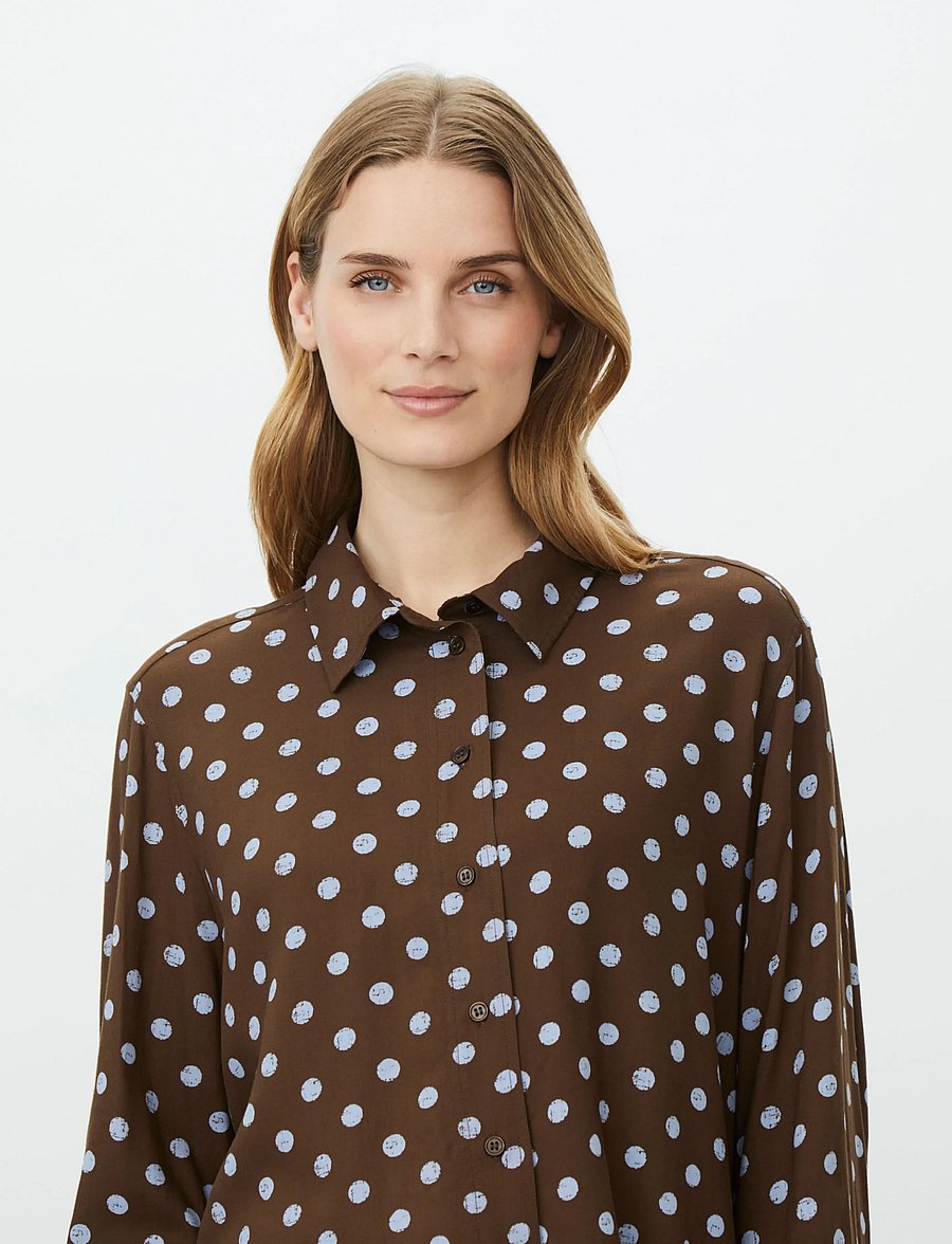 Masai - MaIlonka - langärmlige hemden - slate black - 4
