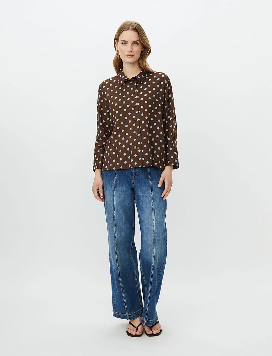 Masai - MaIlonka - langärmlige hemden - slate black - 5