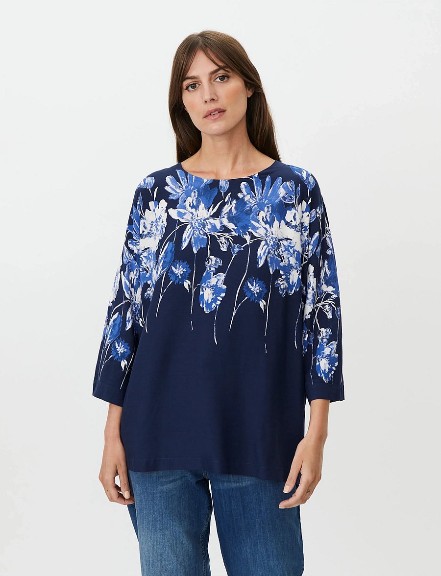 Masai - MaBecca - lühikeste varrukatega pluusid - dress blue - 0