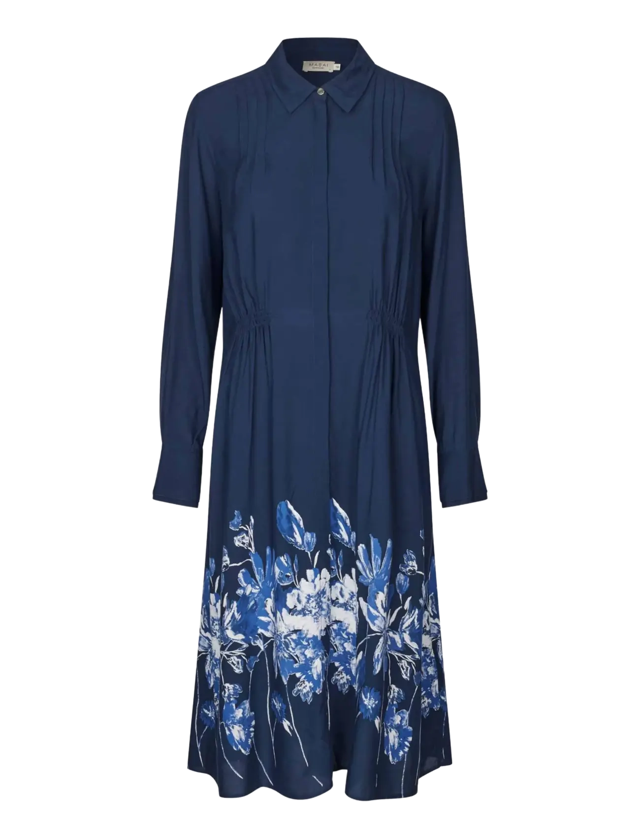 Masai - MaNirine - shirt dresses - dress blue - 0
