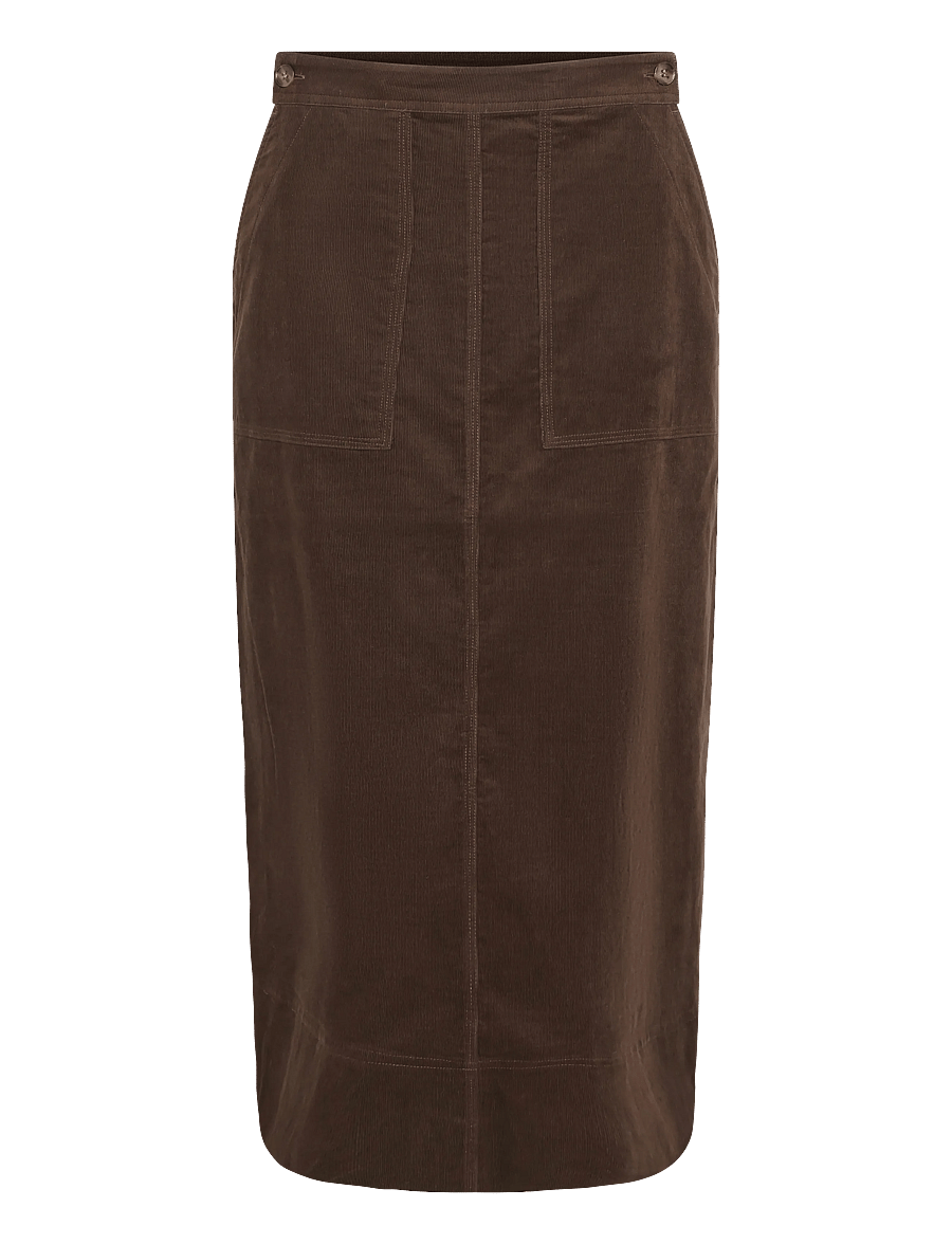 Masai - MaSiska - midi skirts - slate black - 0