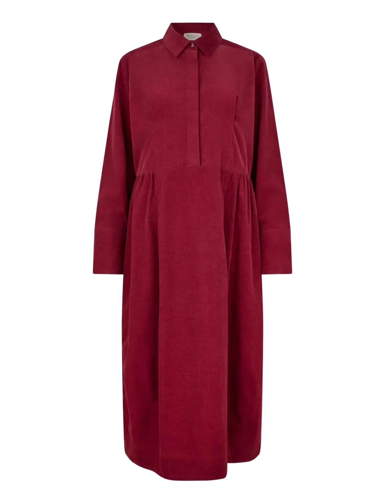 Masai - MaNayo - shirt dresses - tibetan red - 1