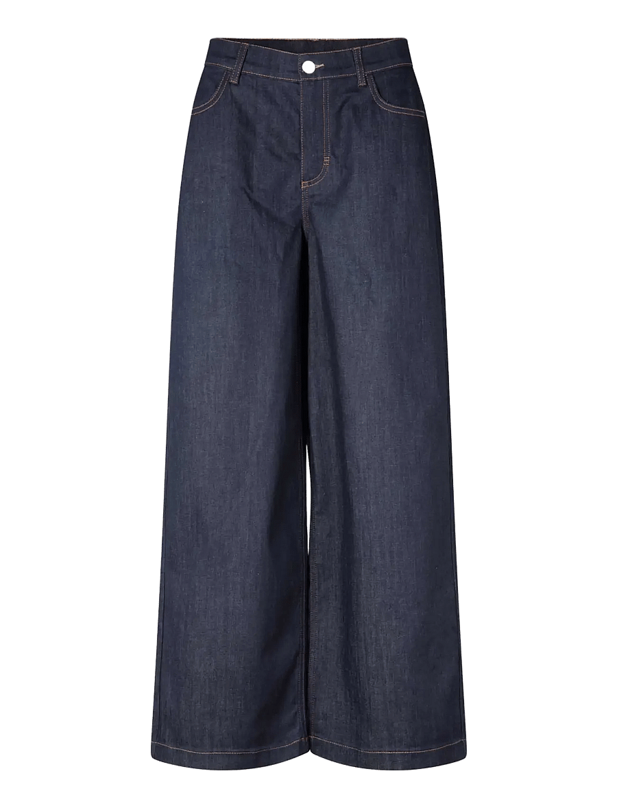 Masai - MaPassang - brede jeans - dark denim - 1
