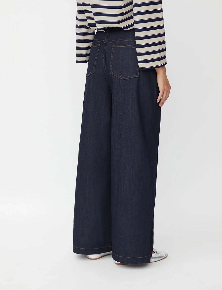 Masai - MaPassang - brede jeans - dark denim - 4
