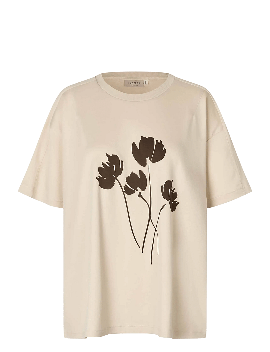Masai - MaBasha - t-shirts - fog - 0