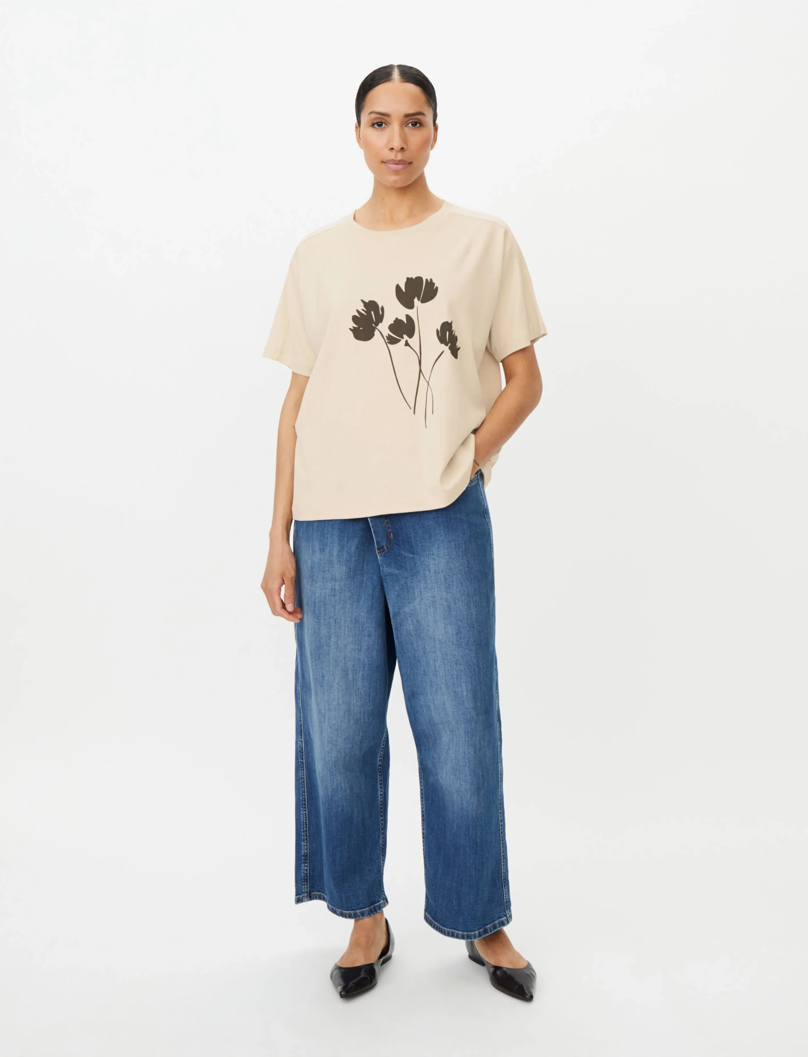 Masai - MaBasha - t-shirts - fog - 5