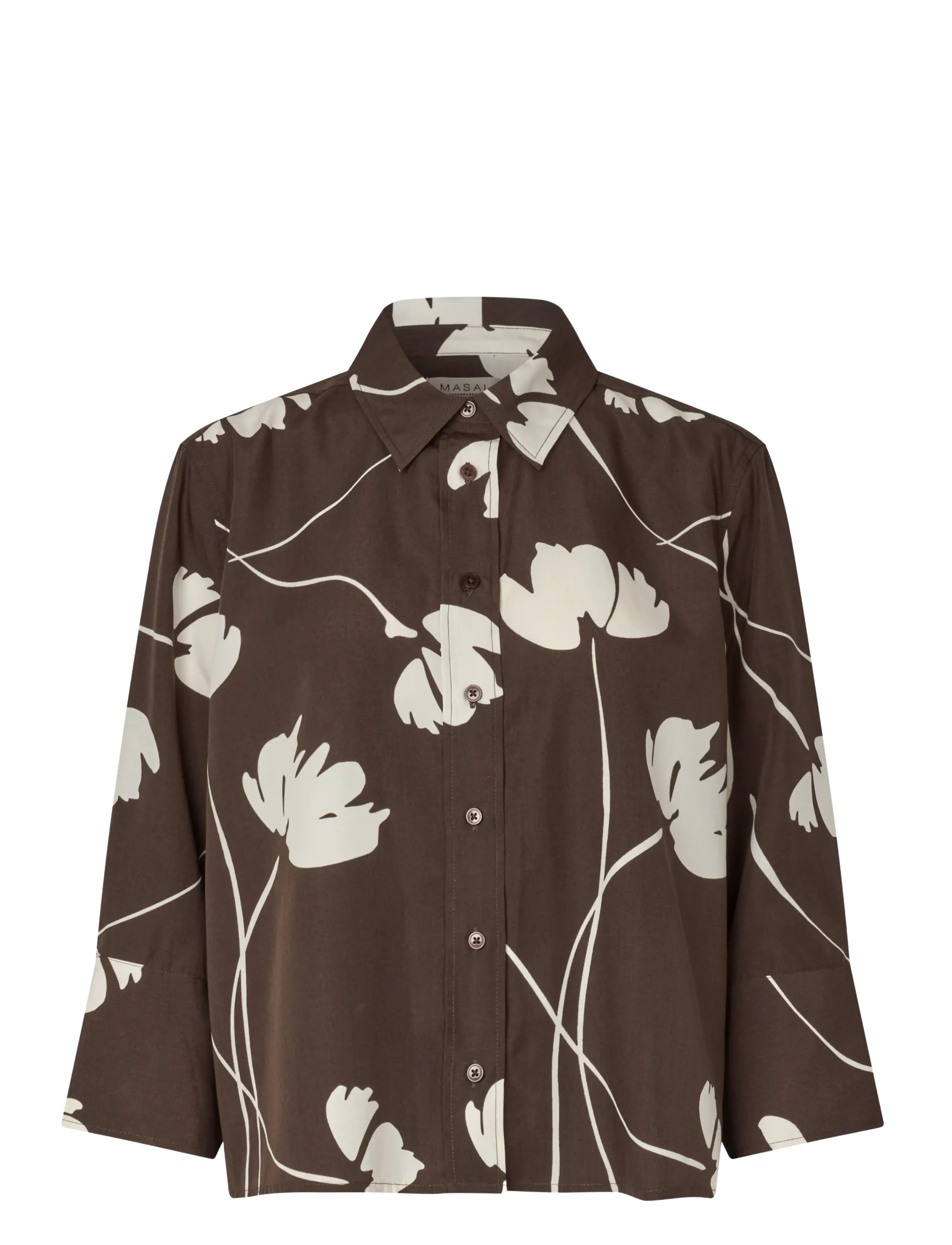 Masai - MaIlonka - langärmlige hemden - slate black - 1