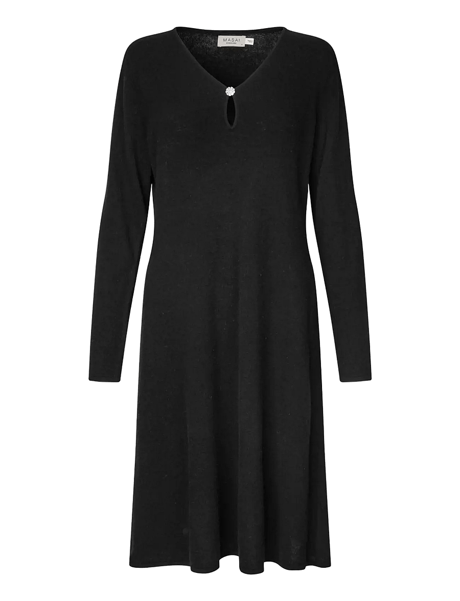 Masai - MaNovine - kootud kleidid - black - 1