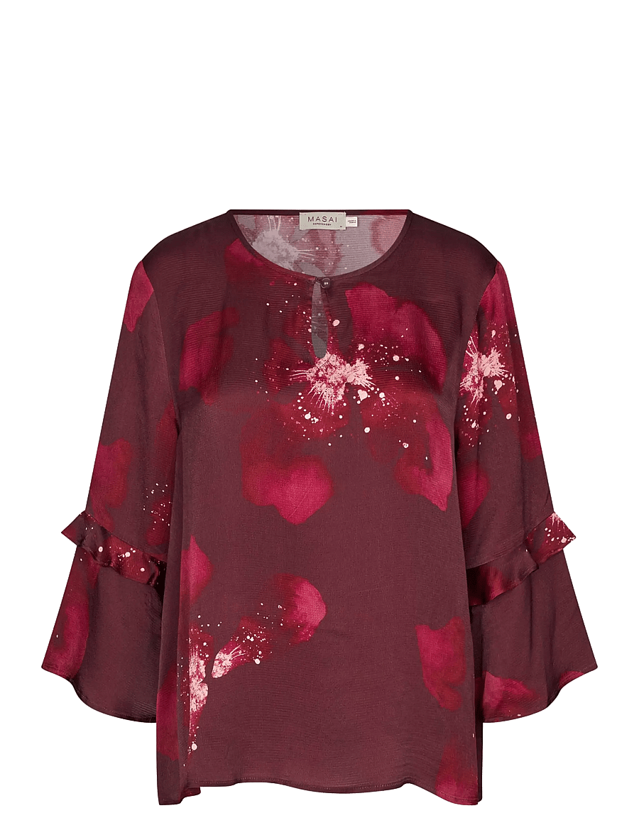 Masai - MaBimelda - langærmede bluser - fig - 1
