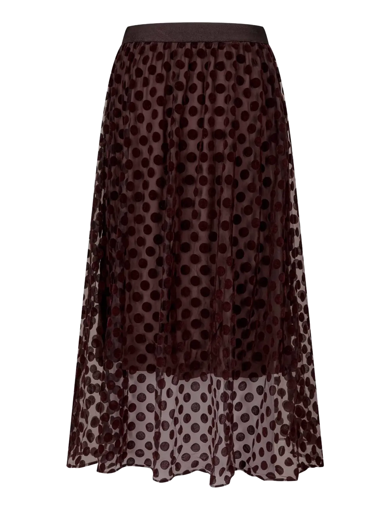 Masai - MaShania - midi nederdele - chocolate plum - 2