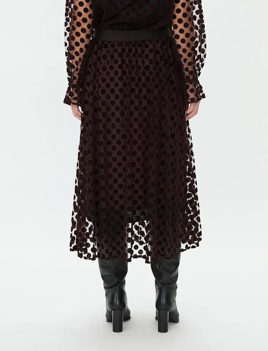 Masai - MaShania - midi nederdele - chocolate plum - 4