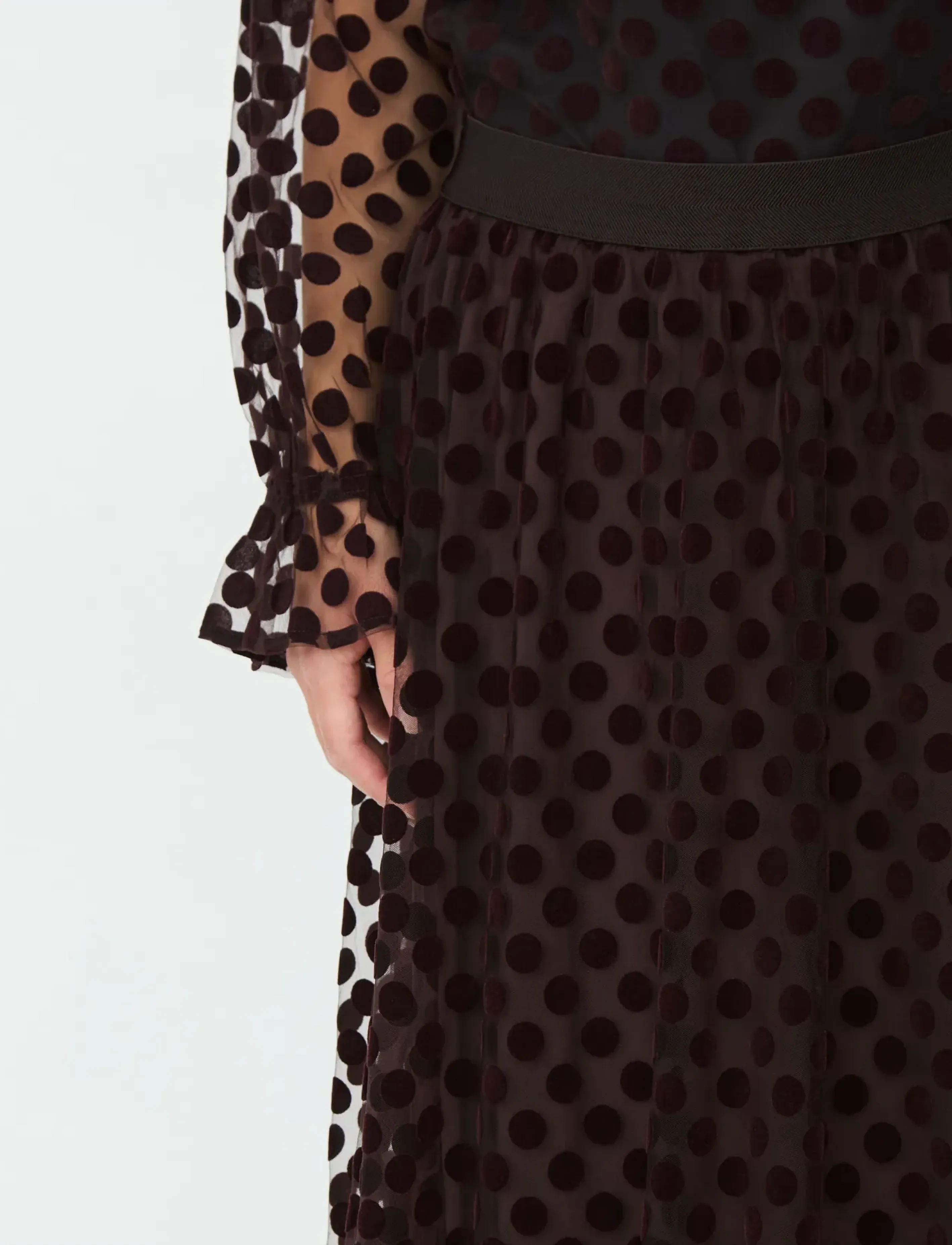 Masai - MaShania - midi nederdele - chocolate plum - 5
