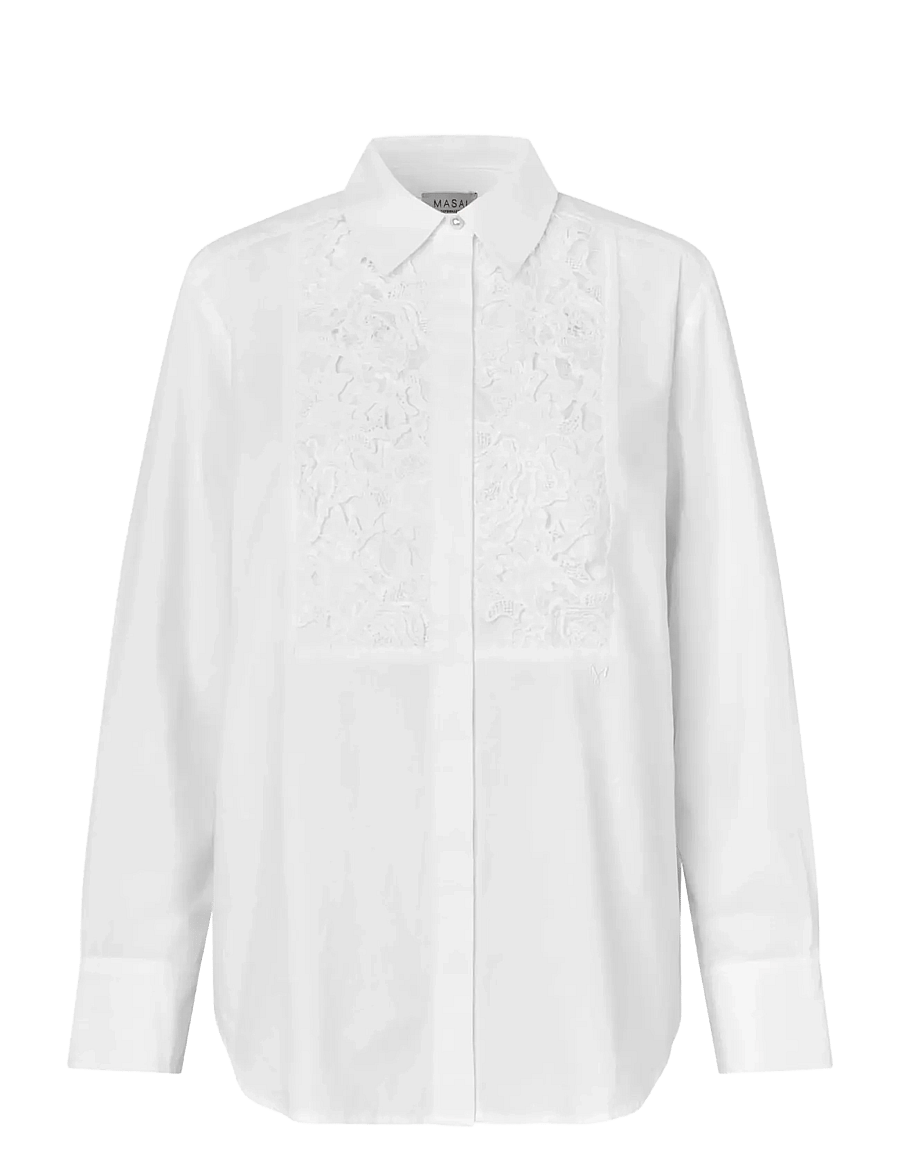 Masai - MaIlvian - langærmede skjorter - white - 1