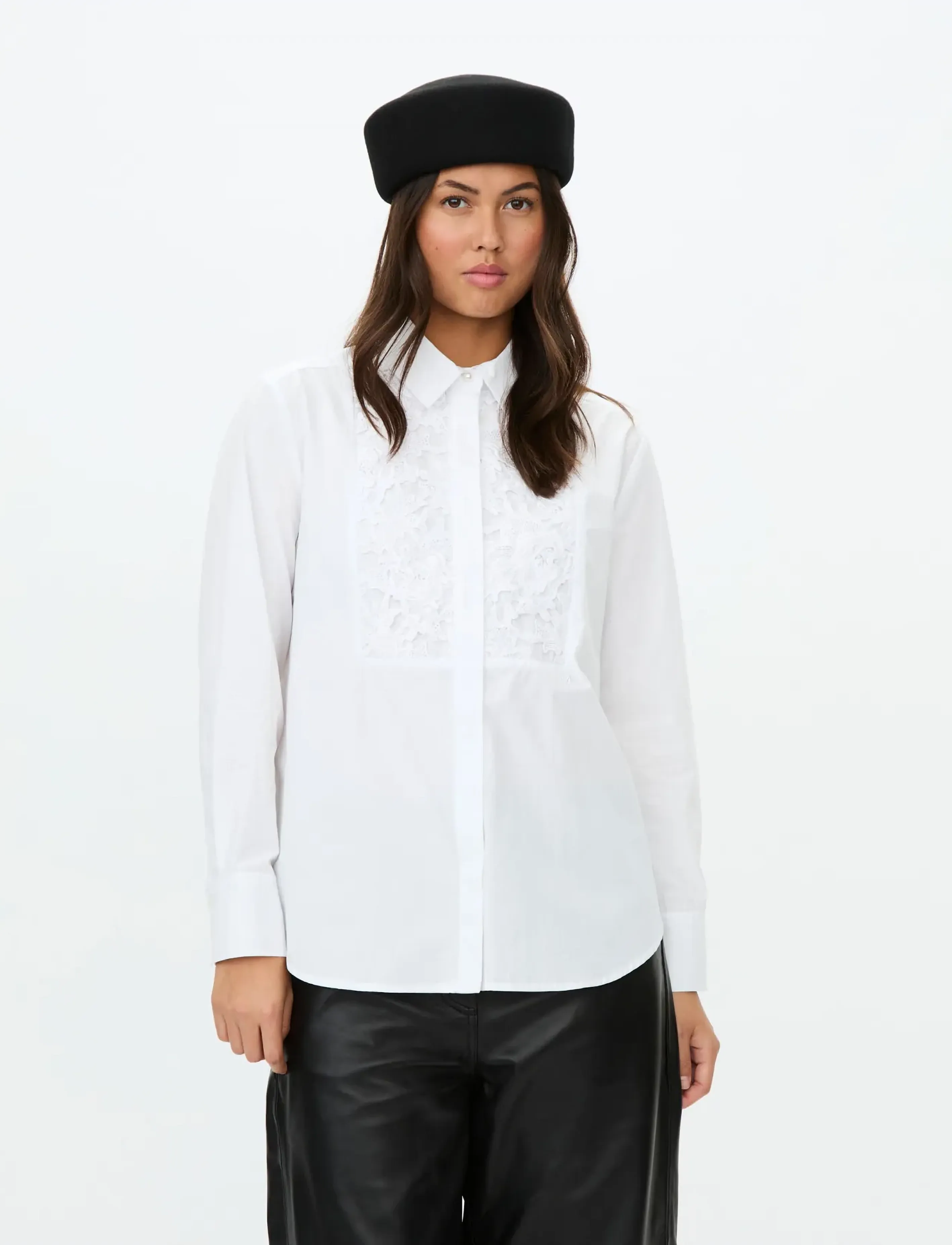 Masai MaIlvian - Langärmlige Hemden - WHITE / white