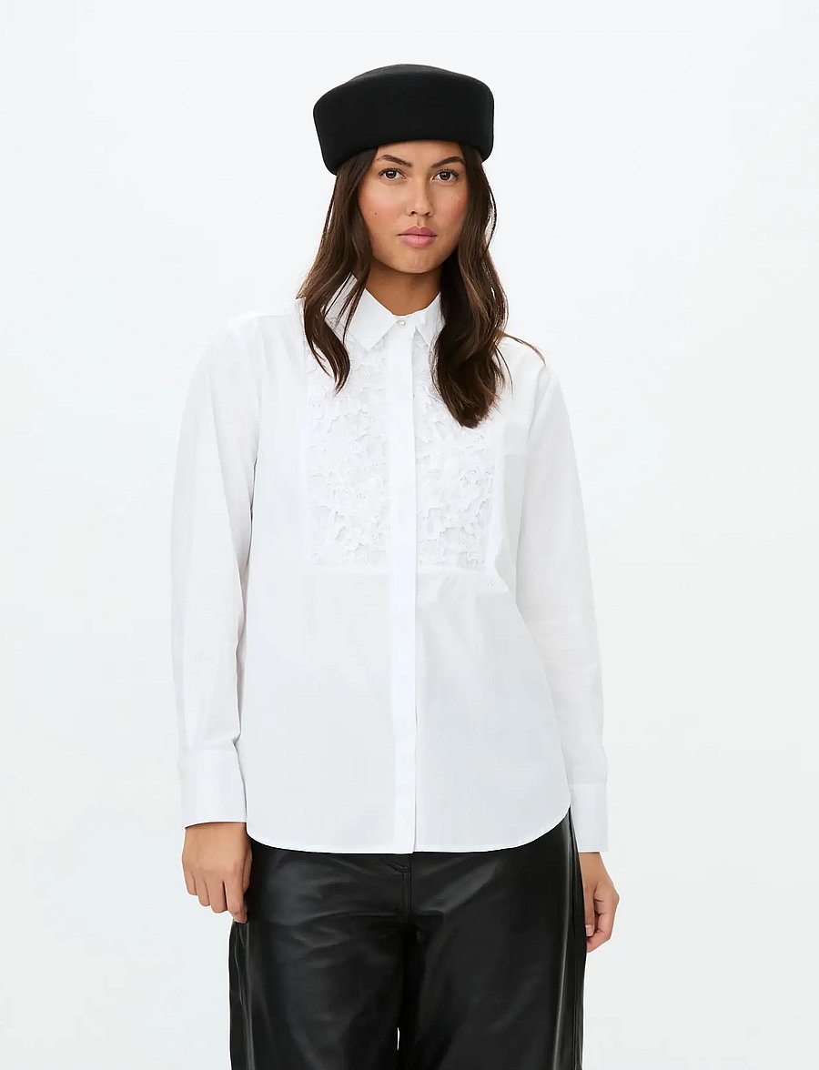 Masai - MaIlvian - langærmede skjorter - white - 0