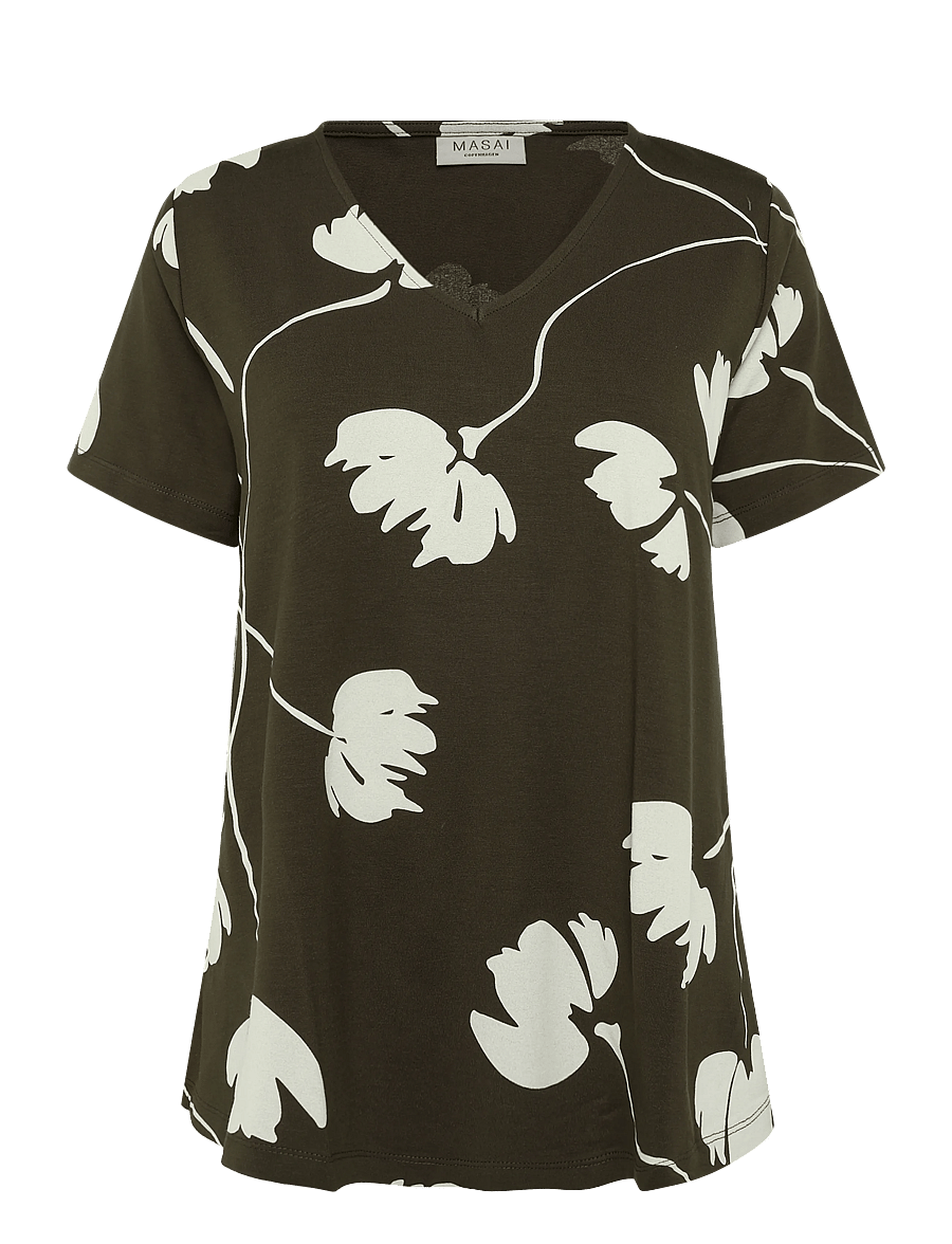 Masai - MaDarlene - t-shirts - slate black - 0