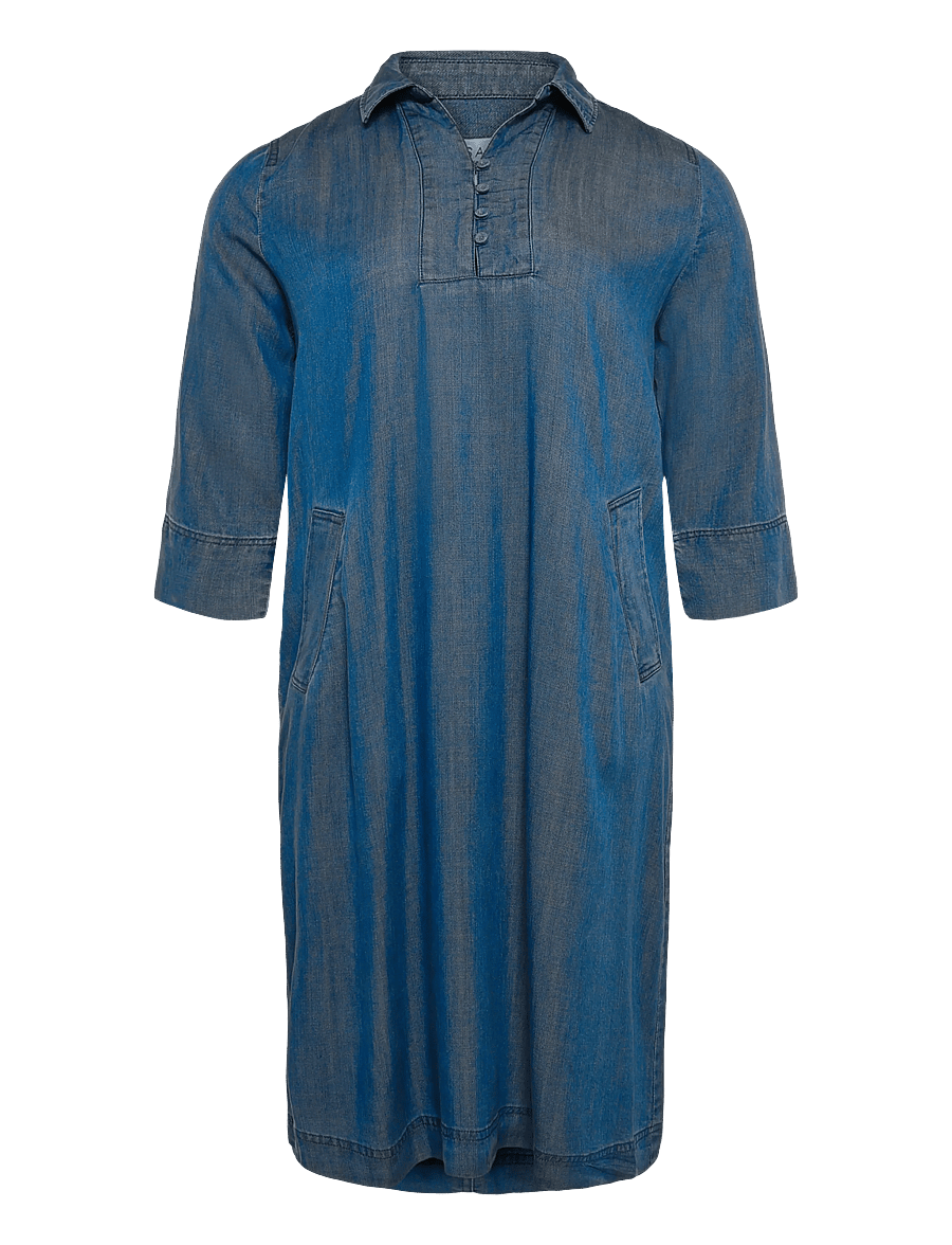 Masai - MaNahlia - hemdkleider - washed denim - 0