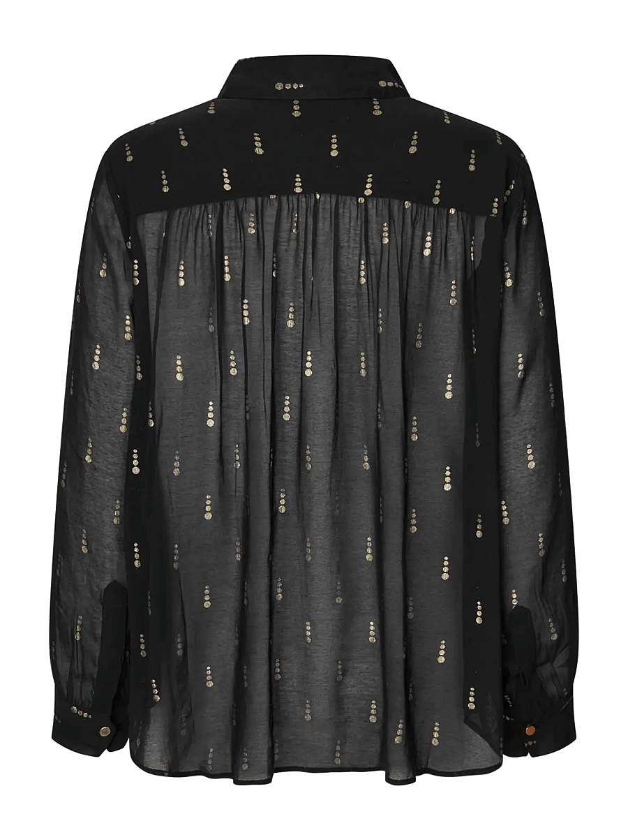 Masai - MaImarae - langärmlige hemden - black - 2
