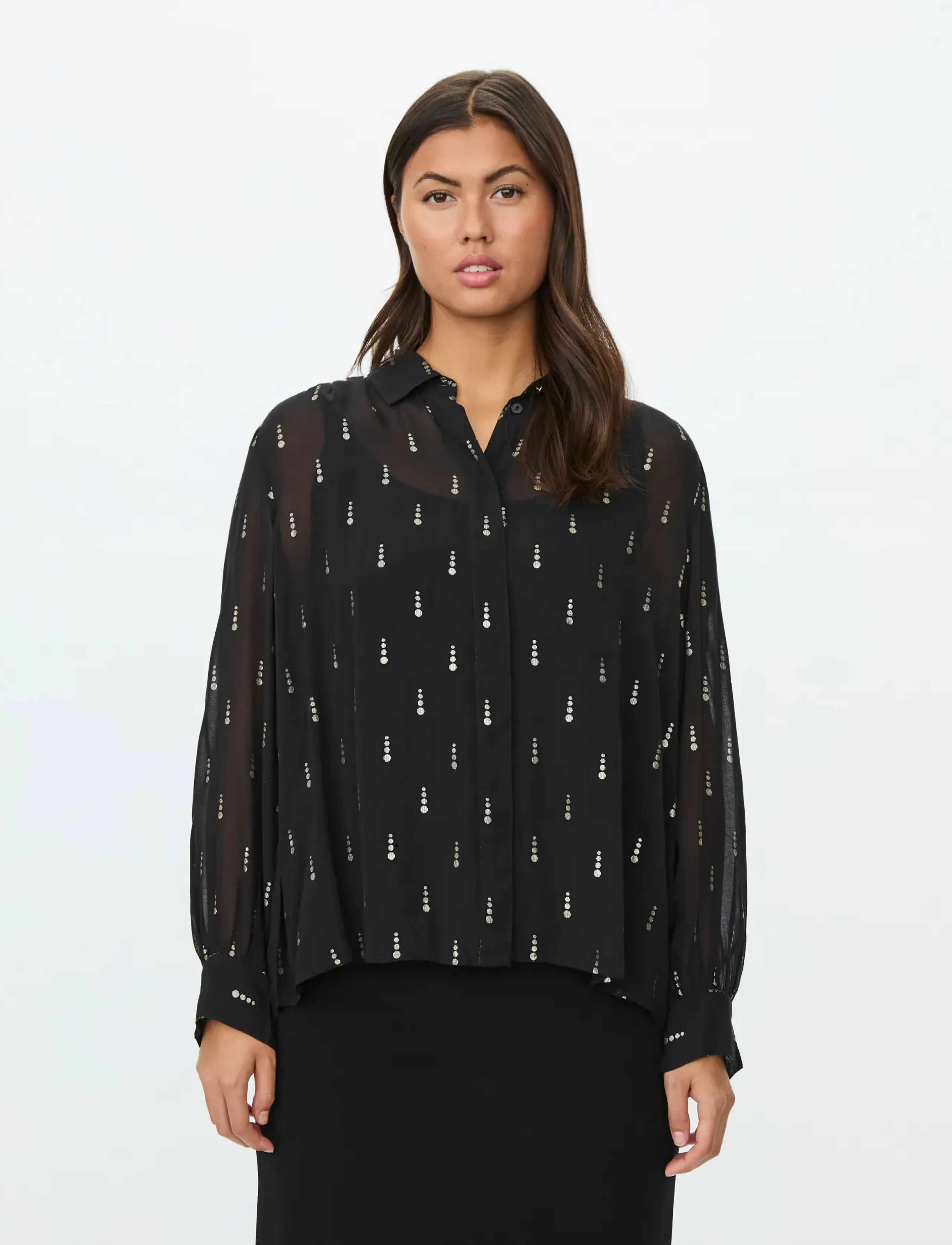Masai - MaImarae - långärmade skjortor - black - 0