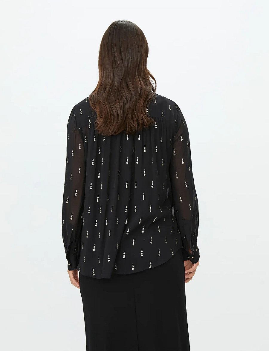 Masai - MaImarae - langärmlige hemden - black - 3