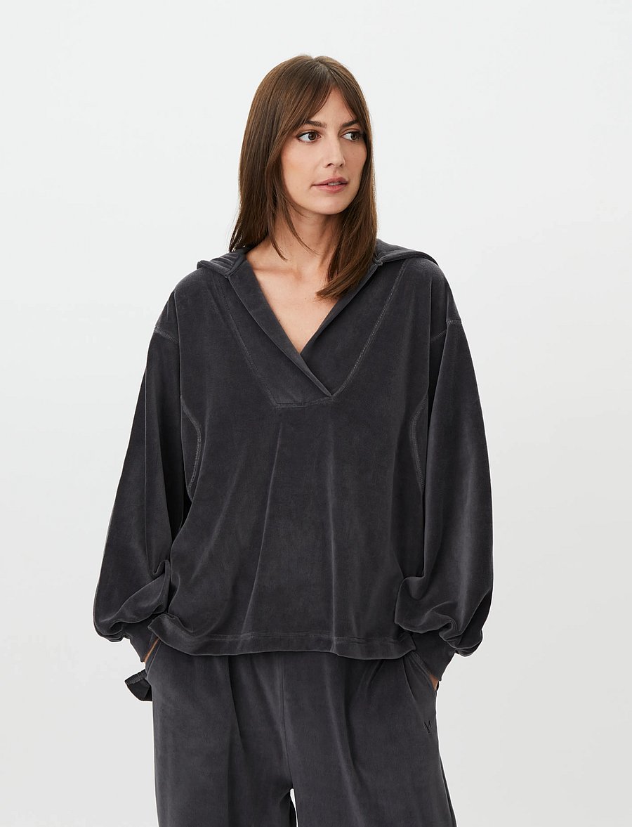 Masai - MaDanila - hættetrøjer - grey pin - 0