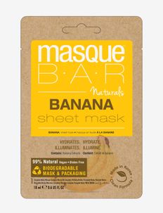 MasqueBar Naturals Banana Sheet Mask, Masque B.A.R