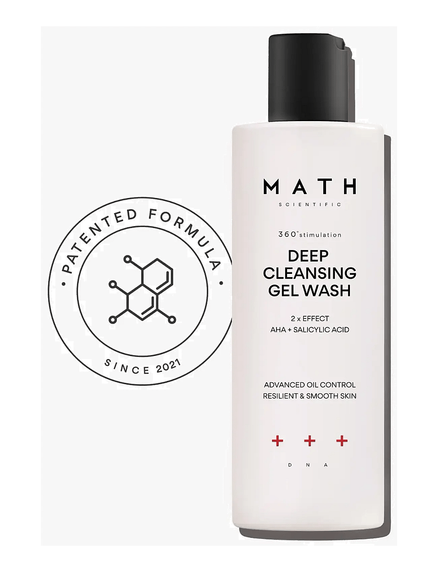 MATH Scientific - DEEP CLEANSING GEL WASH - näopesu - whitish - transparent - 0