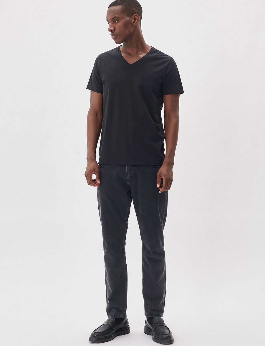 Matinique - Madelink - v-kaelusega t-särgid - black - 3