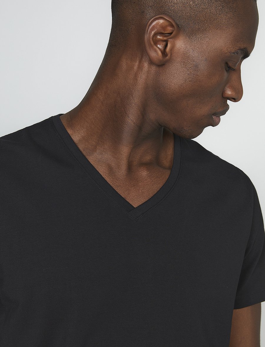 Matinique - Madelink - v-kaelusega t-särgid - black - 4