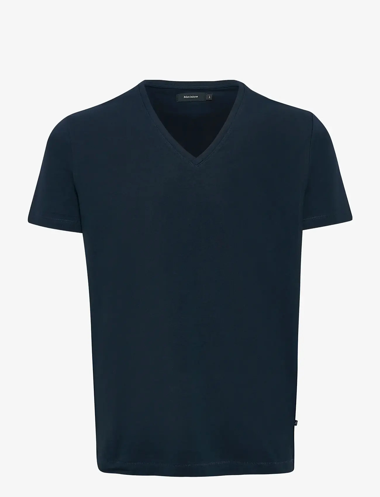 Matinique - Madelink - t-shirts med v-hals - dark navy - 1