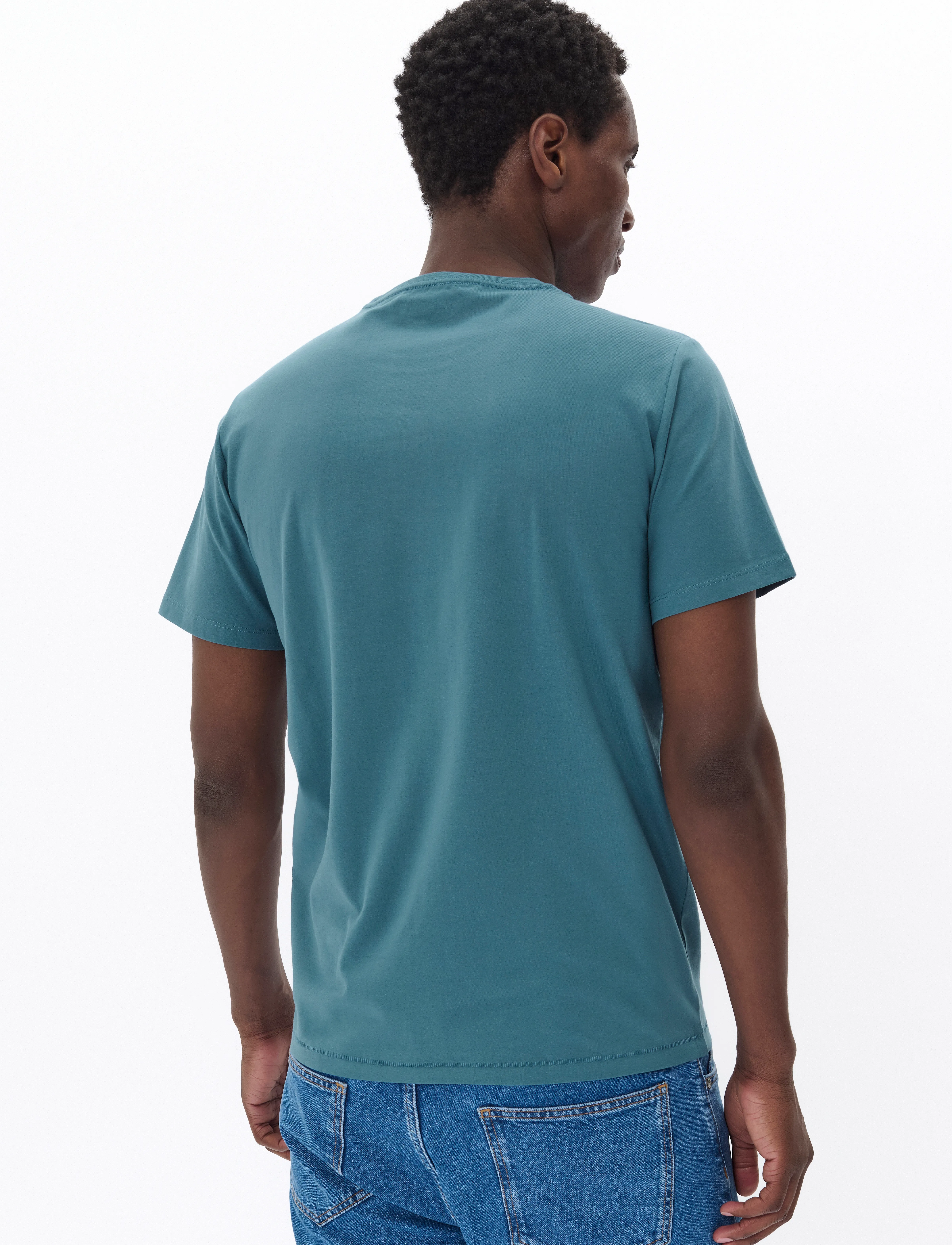 Matinique - Jermalink - kortärmade t-shirts - blue fusion - 3