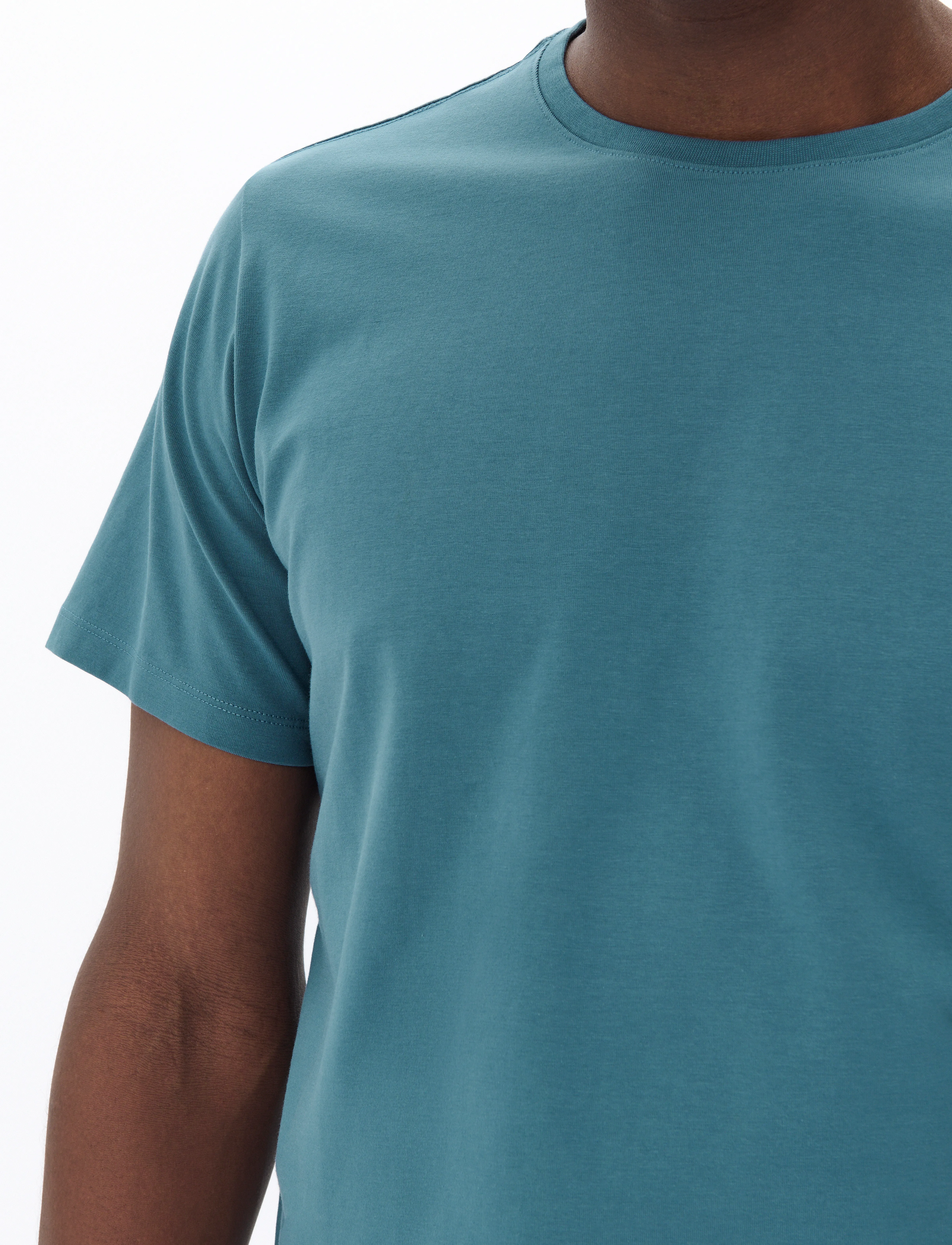 Matinique - Jermalink - kortärmade t-shirts - blue fusion - 4