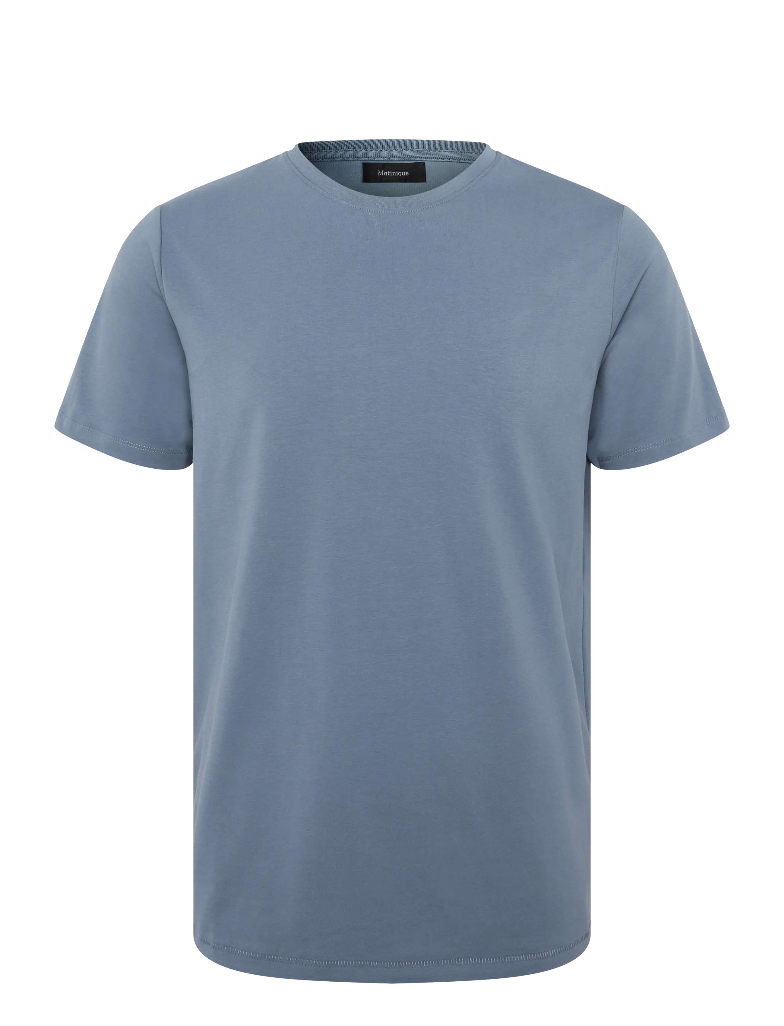 Matinique - Jermalink - kurzärmelige t-shirts - blue mirage - 1
